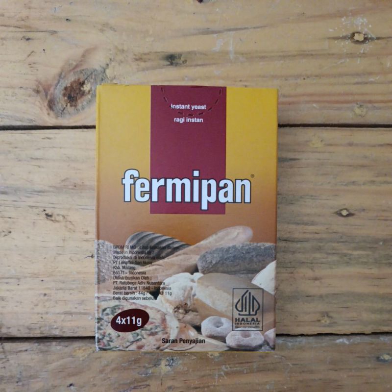 

fermipan ragi instan untuk baking (4x11gr) isi 4