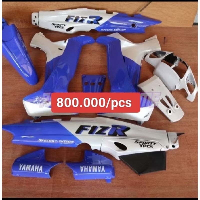 fizr body set halus Yamaha fizr Marlboro biru putih