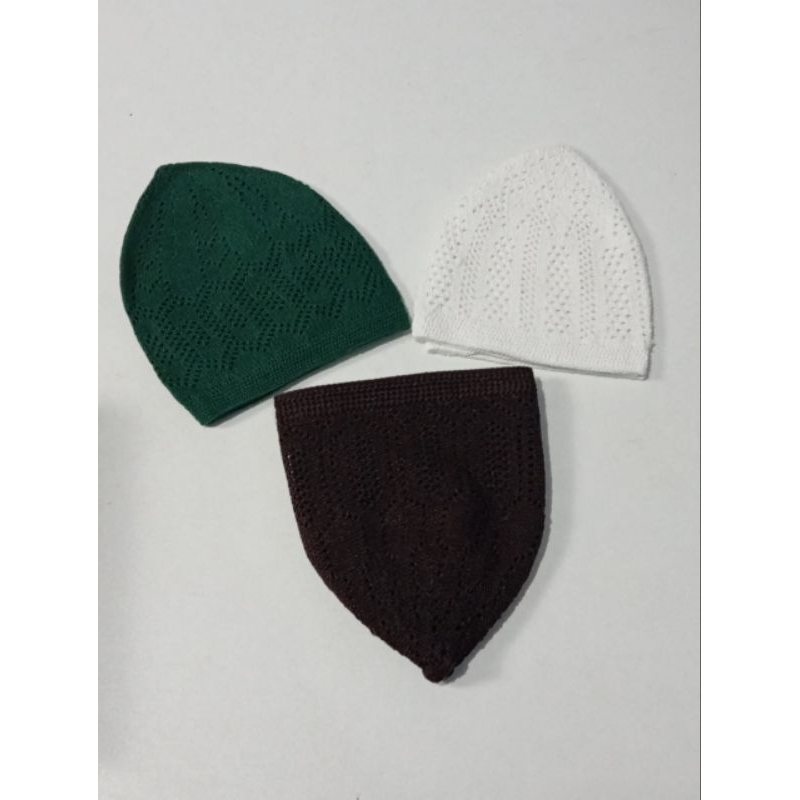peci rajut mercan turkiye/kopiah bulat mercan