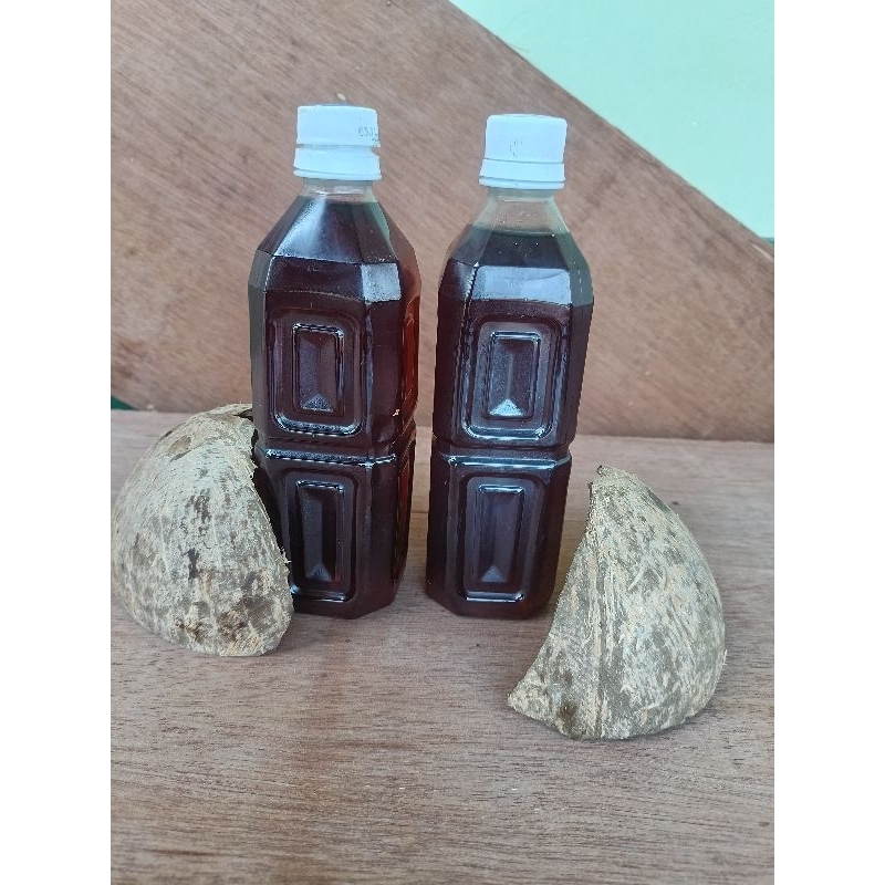 Asap Cair Batok kelapa Grade C 500ml murni tanpa campuran