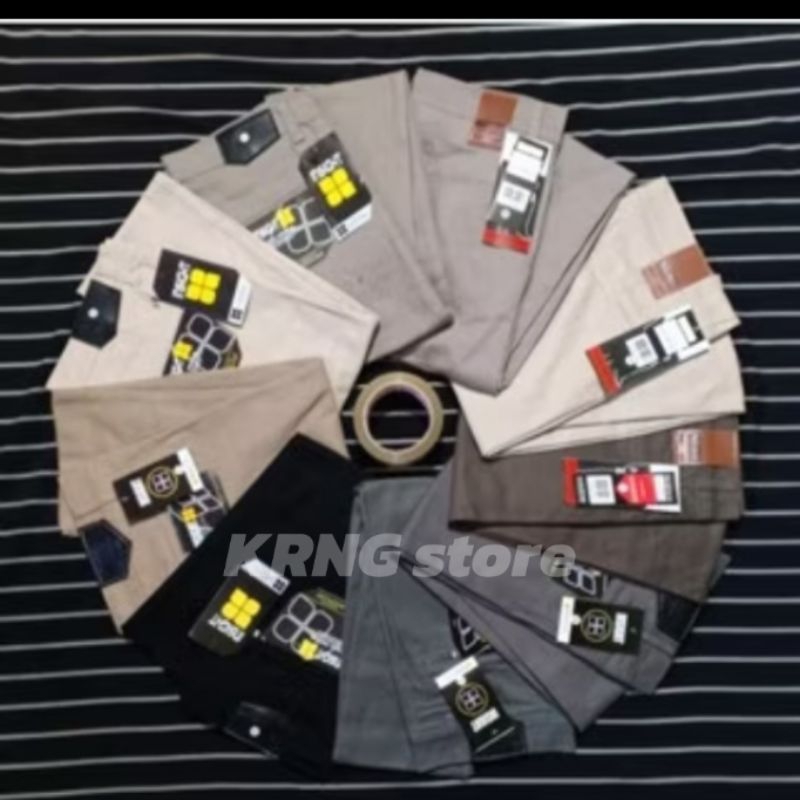 Celana chino panjang pria/ Celana chino pria Slim fit