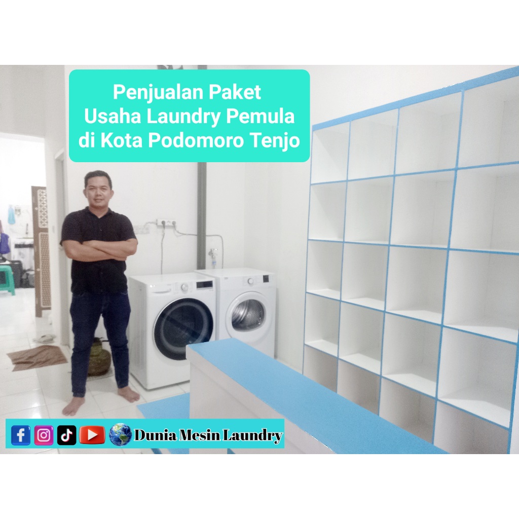 Jual Paket Usaha Laundry Rumahan