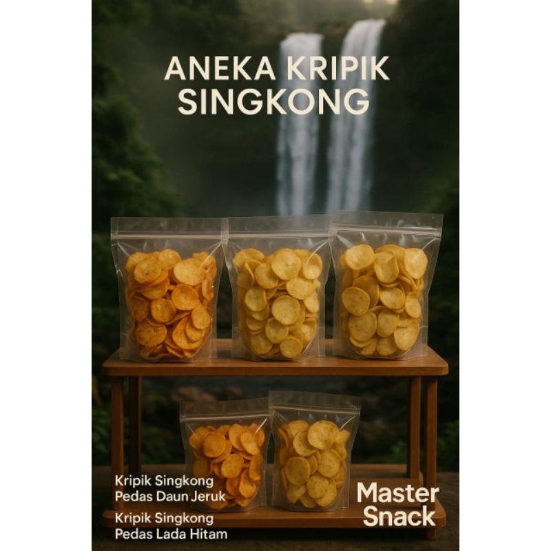 

Master Snack Cemal cemil singkong 250gr