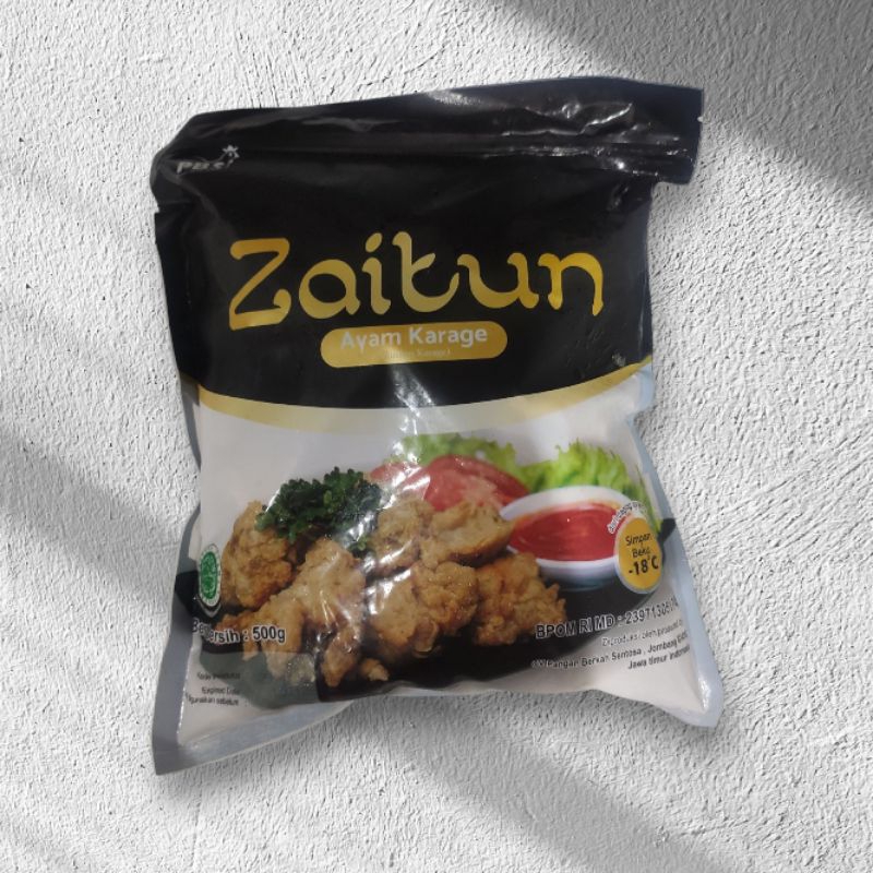 

Zaitun Ayam Karage 500gram