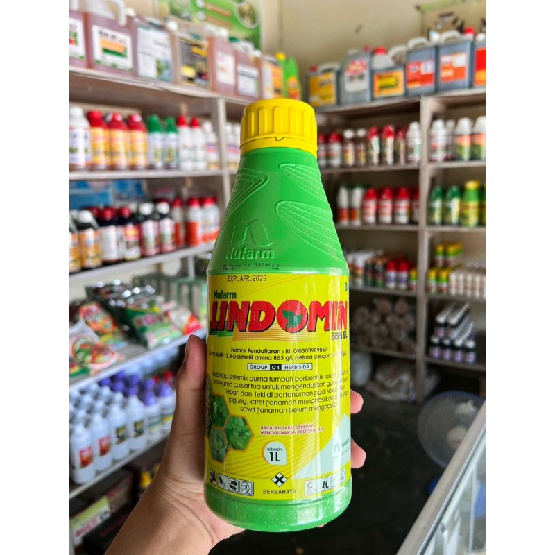 Herbisida Lindomin 865 SL (1 Liter) | Herbisida Sistemik Purna Tumbuh