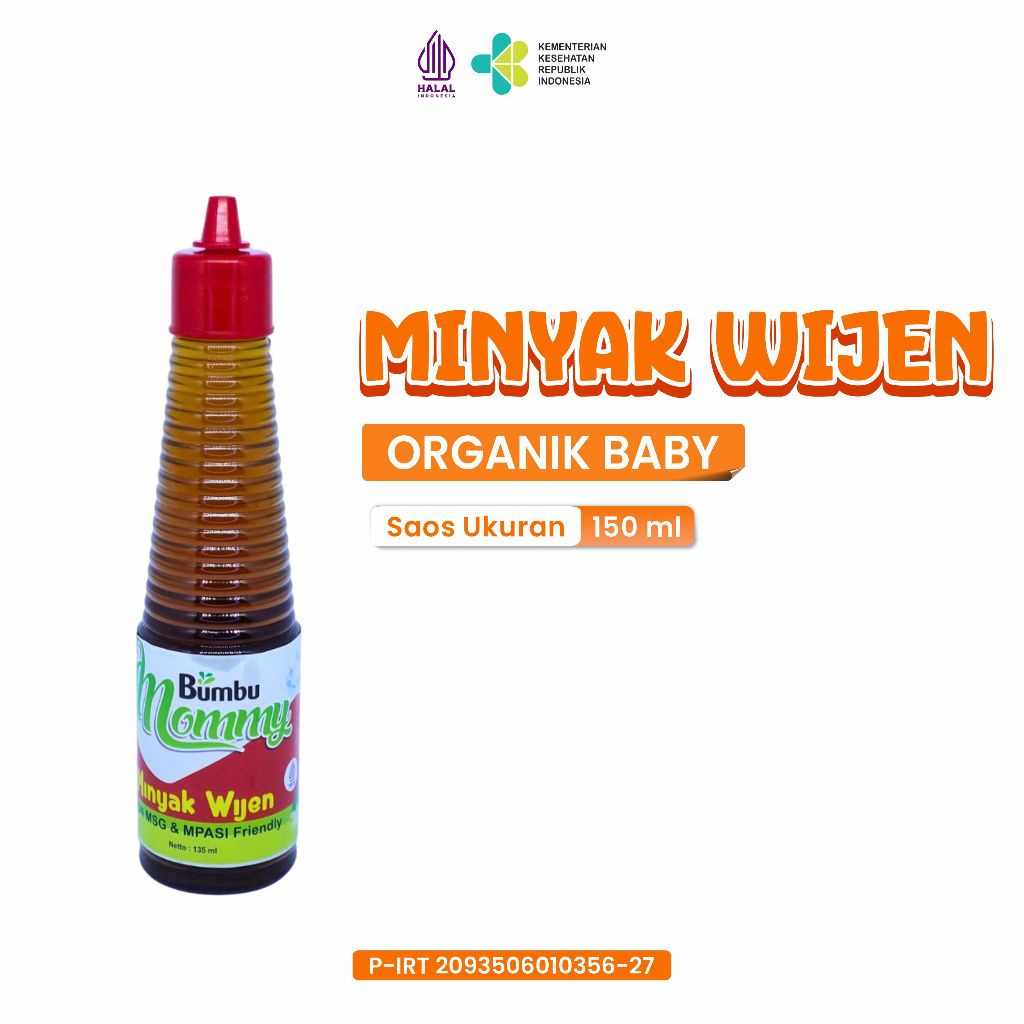 

MINYAK WIJEN , SEASONING OIL , BUMBU BUNDA , NON MSG , MASAKAN , BAHAN MAKANAN , BUMBU MOMMY 150ML