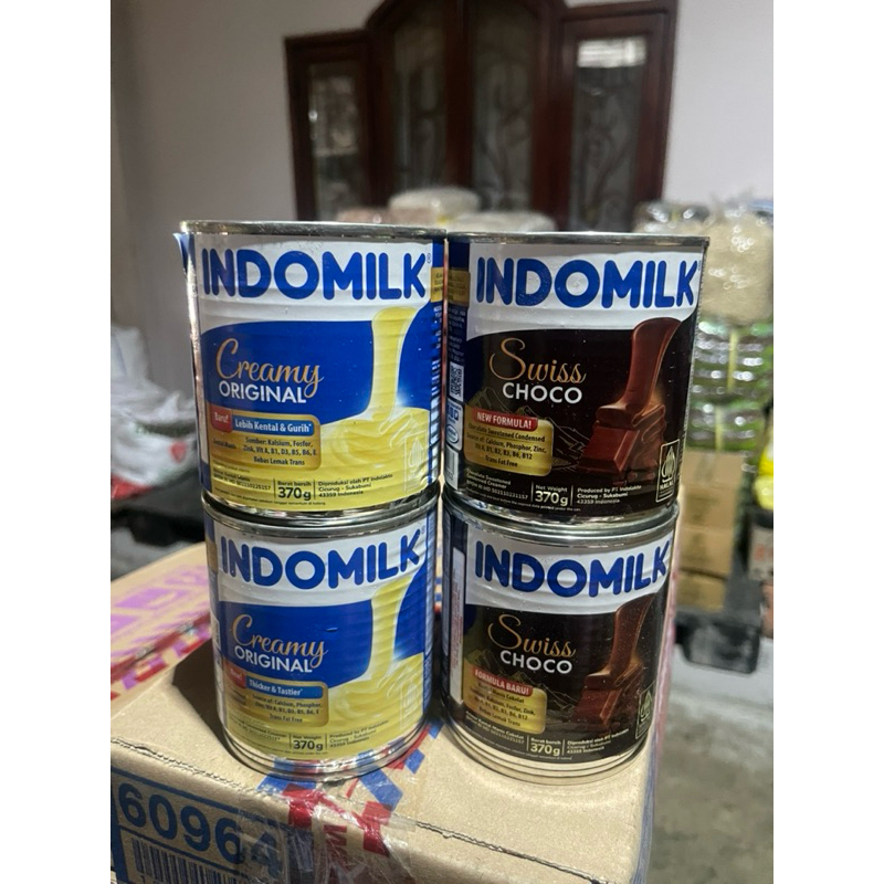 

indomilk kaleng susu kental manis 370g