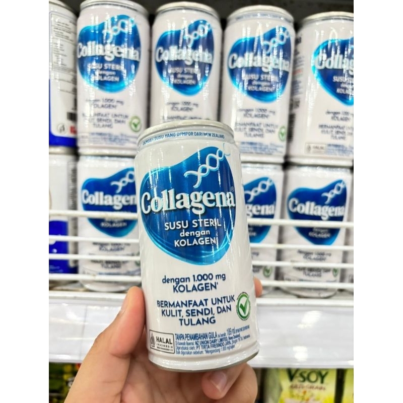 

Collagena Susu steril 189 ml / Susu steril dengan kolagen