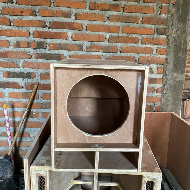 box mini scoop 8, 10, 12 inch mentahan bahan semi meranti