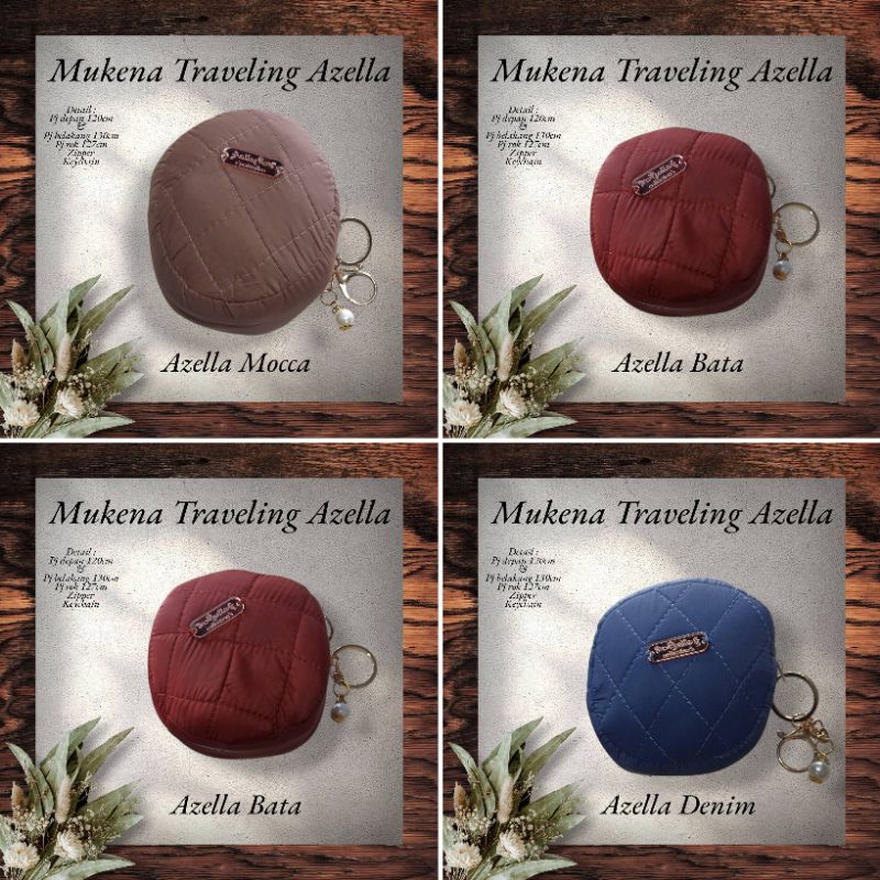 Promo Bulan Ini Mukena Traveling Azzura Adiba Azella Bahan Adem Oleh Oleh Khas Bali Kampung Souvenir