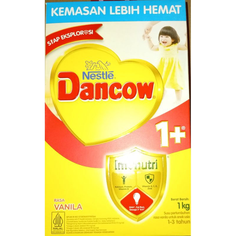 

Dancow 1+ kg madu, valina