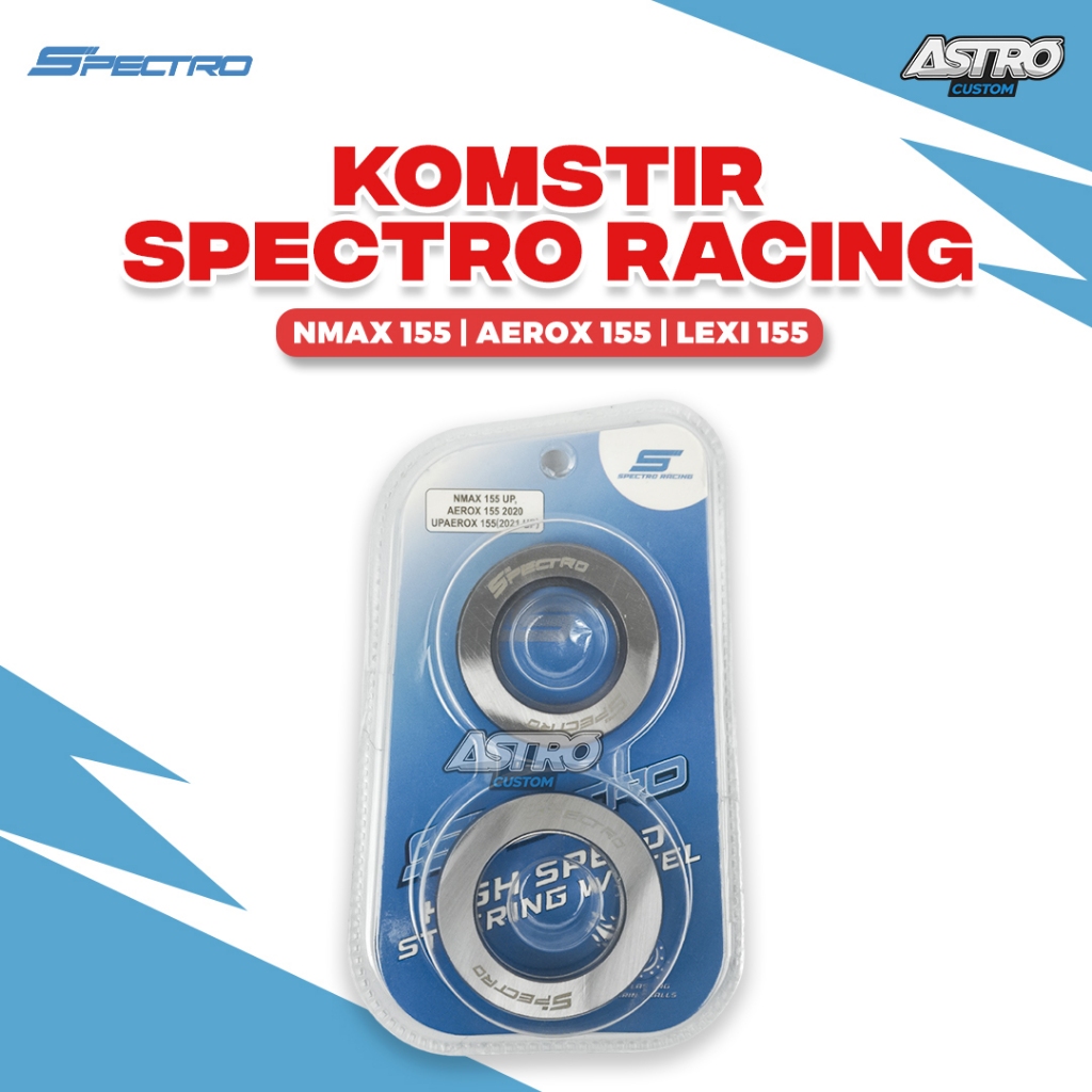 Komstir Spectro NMAX 155 NEW LEXI 155 AEROX B65 Comstir Bearing High Speed Steering Wheel CVT Racing