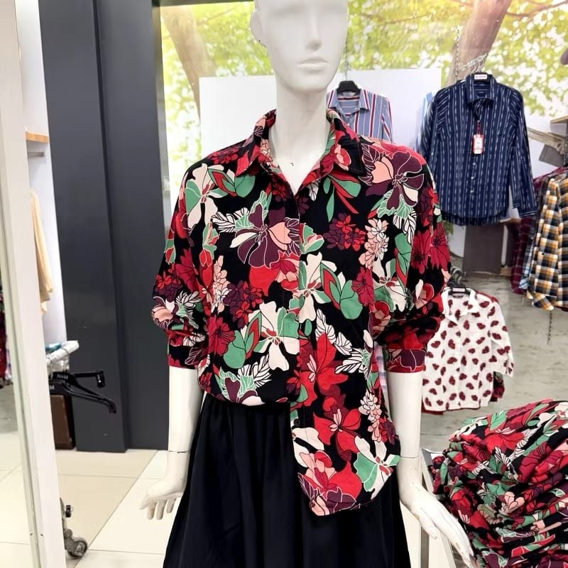 kemeja cewek ako jeans