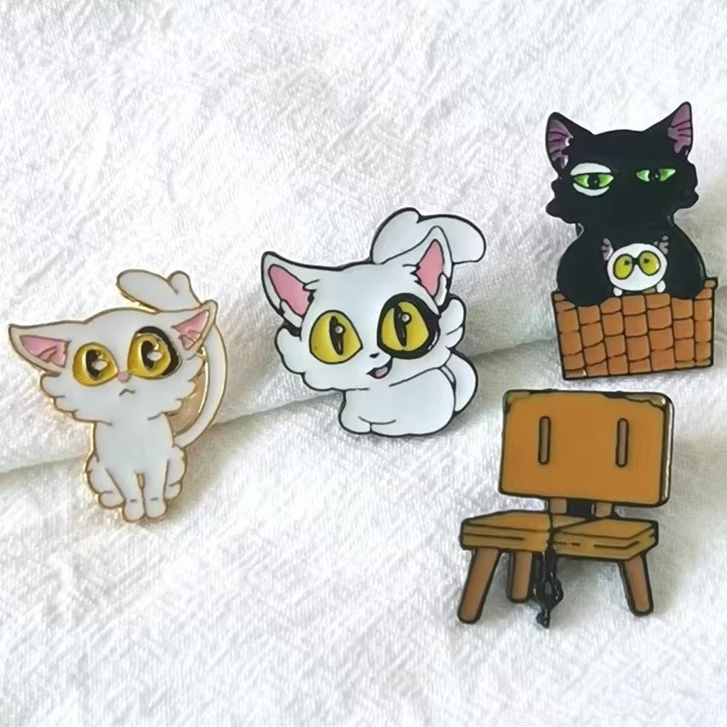 Pin Bross Sujume No Tojimari Daijin Sadaijin Souta Anime Manga Brooch Enamel Pin Aksesoris Wibu Otak