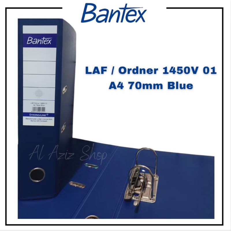 

ODNER BANTEX A4 1450 70MM STRONG LINE [ 6 Pcs dan 12 Pcs ] WARNA BIRU