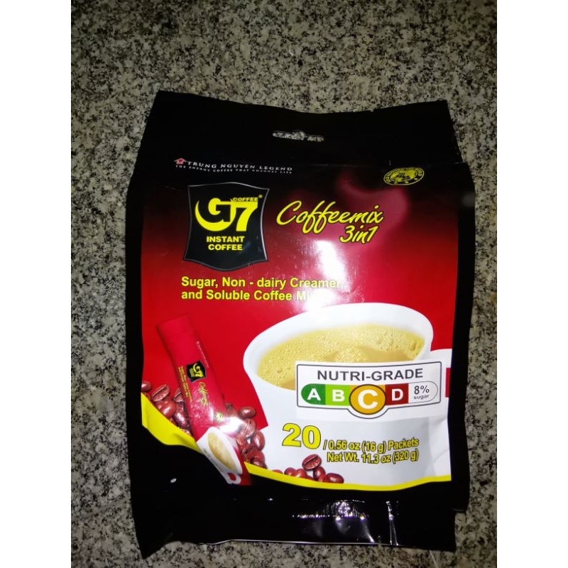 

[SALE] Kopi G7 3 in 1 Strong X2 Trung Nguyen / Kopi Vietnam G7 - exp 2027