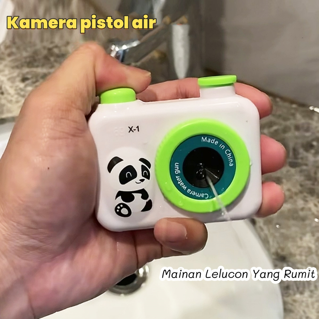 Kamera Pistol Air Panda/Kamera Pistol Air/Mainan Lelucon Mini Yang Rumit/Mainan Anak-Anak/Piston Air