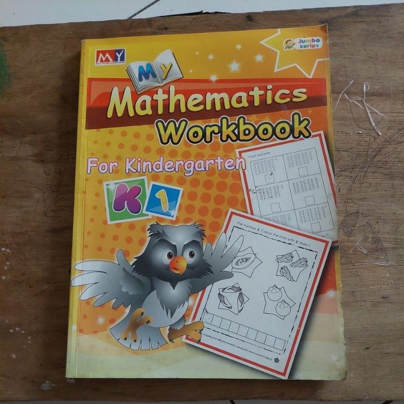 MY MATHEMATICS WORKBOOK FOR KINDERGARTEN K1