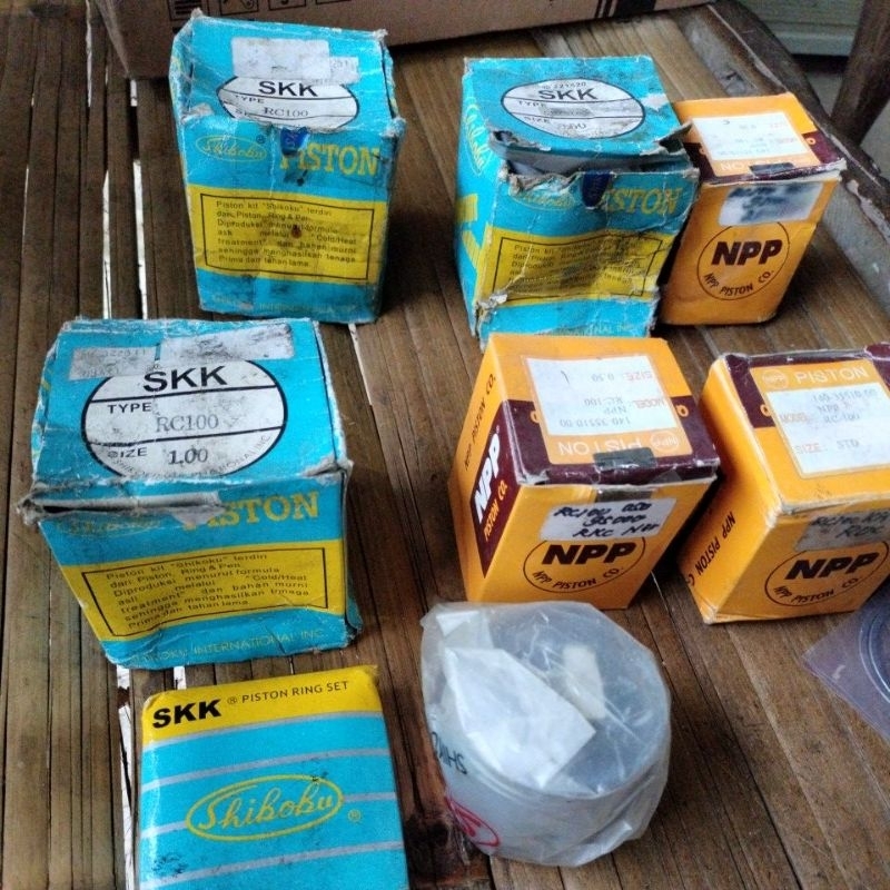 piston kit Suzuki rc 100 rc 80 ring piston suzuki rc80