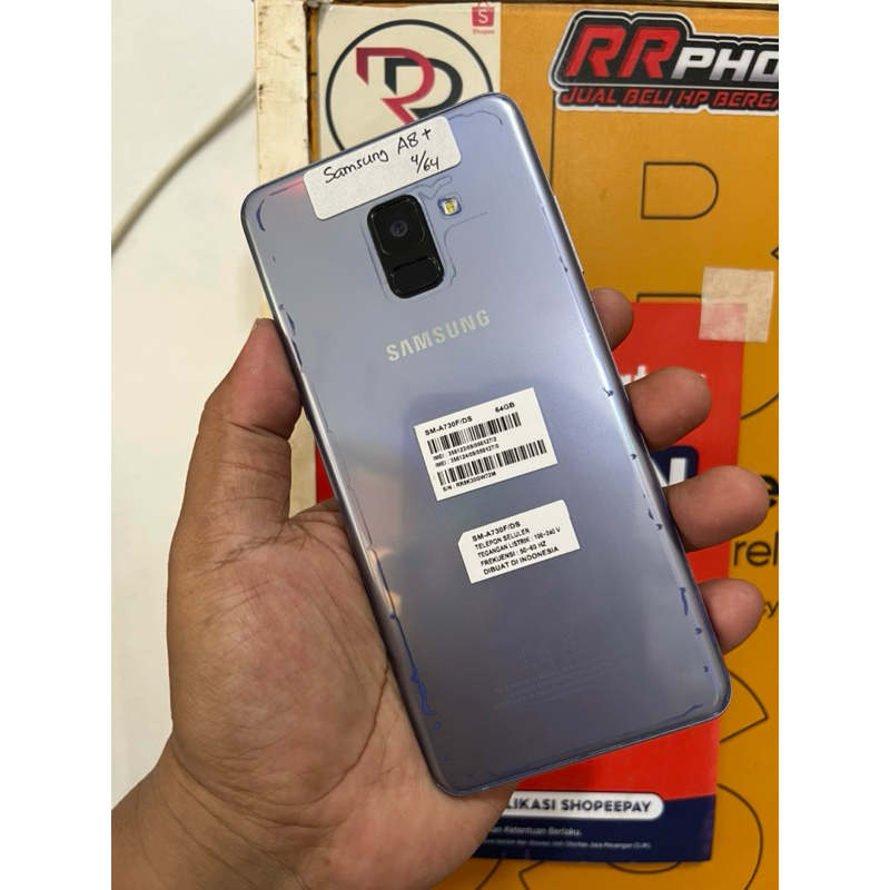 SAMSUNG A8 plus 6/64 SECOND