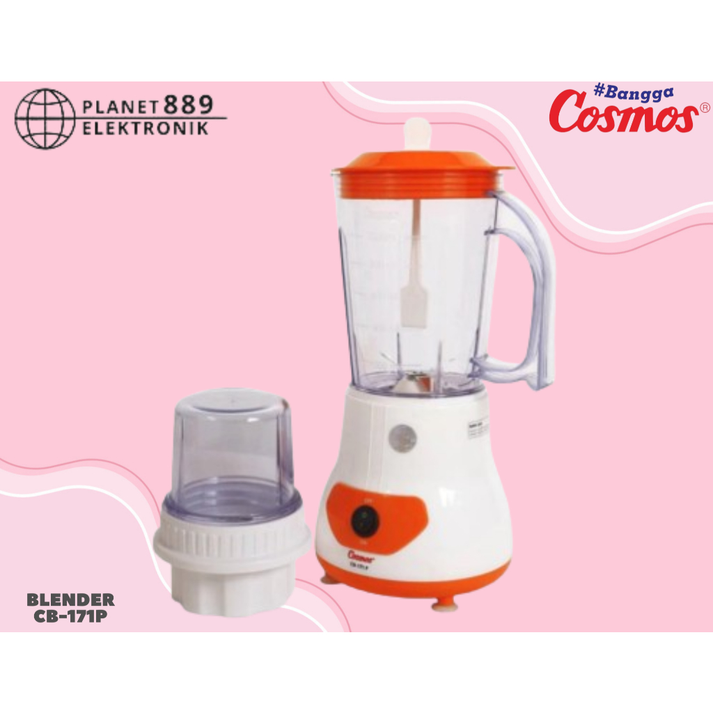 Cosmos CB-171P Blender 1L Alat Pelunak Makanan Stainless