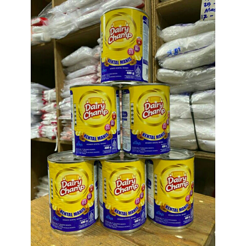 

DAIRY CHAMP 480gr Susu Kental Manis