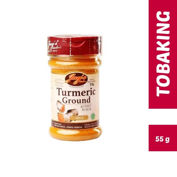 

Ubtan Mart // Turmeric Ground 55gr Kunyit Bubuk Halus botol 55 gr Powder