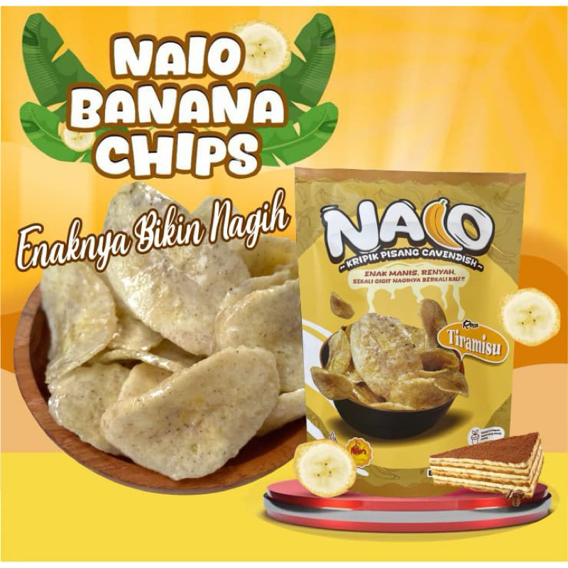 

Keripik Pisang Rasa Tiramisu/Keripik Pisang Coklat/Keripik Pisang Rasa Tasa /Keripik Pisang Kekinian/Cemilan Kekinian