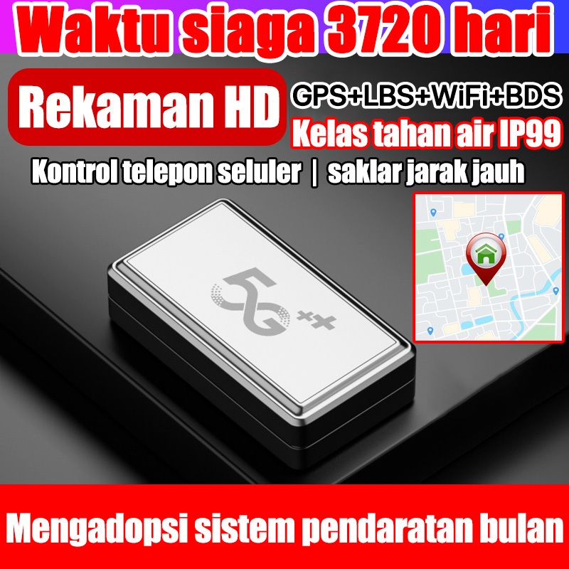 【Daya tahan baterai 10 tahun】GPS Mobil Kesalahan posisi 0 Tahan air dan mampu merekam GPS Motor Mini
