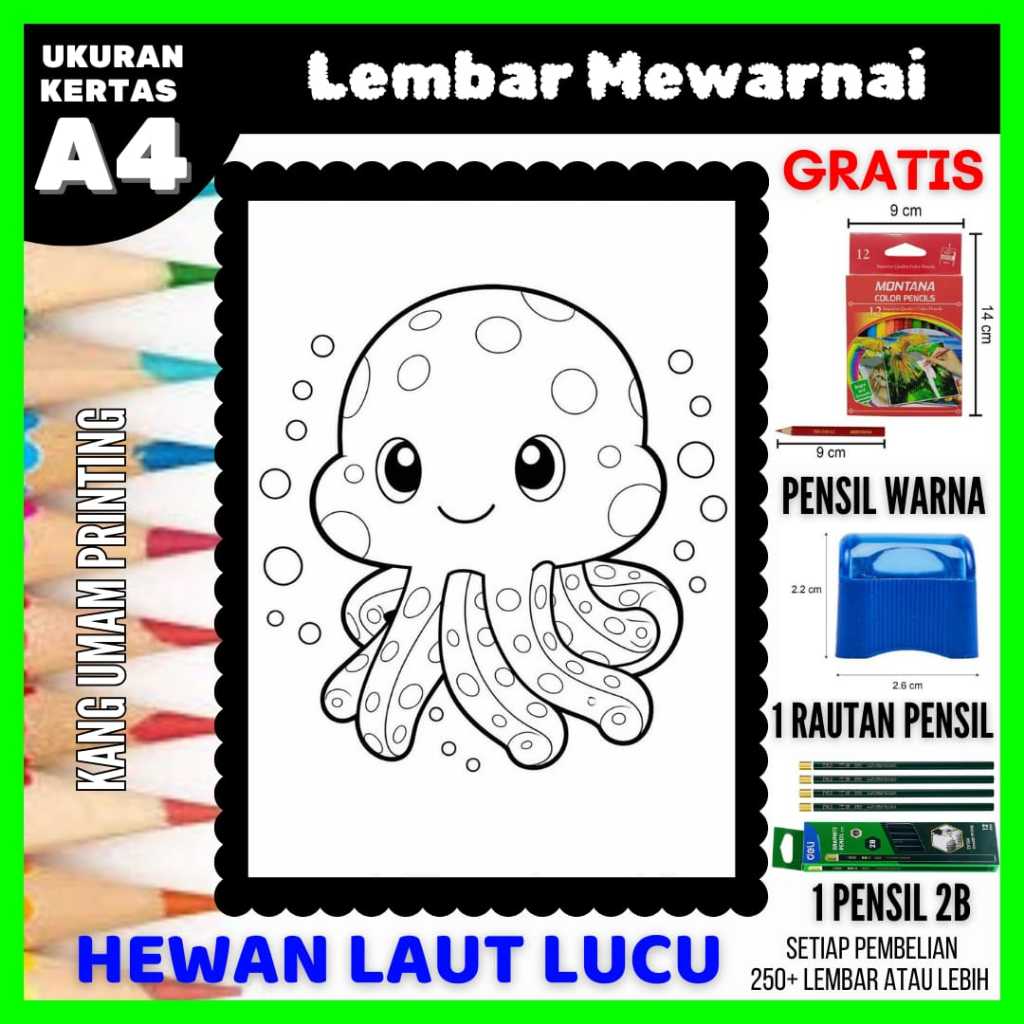 

Lembar Mewarnai Gambar Hewan laut Cocok Untuk Paud dan SD / Binatang Air Bagian 01, Sketsa, Drawing
