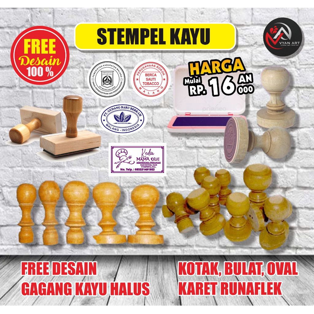 

STEMPEL KAYU KILAT MURAH CEPAT