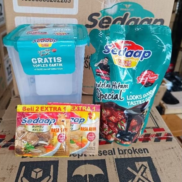 

1 pouch kecap sedaap super jumbo 720ml + sedap kaldu 2 GRATIS BOX SERBAGUNA