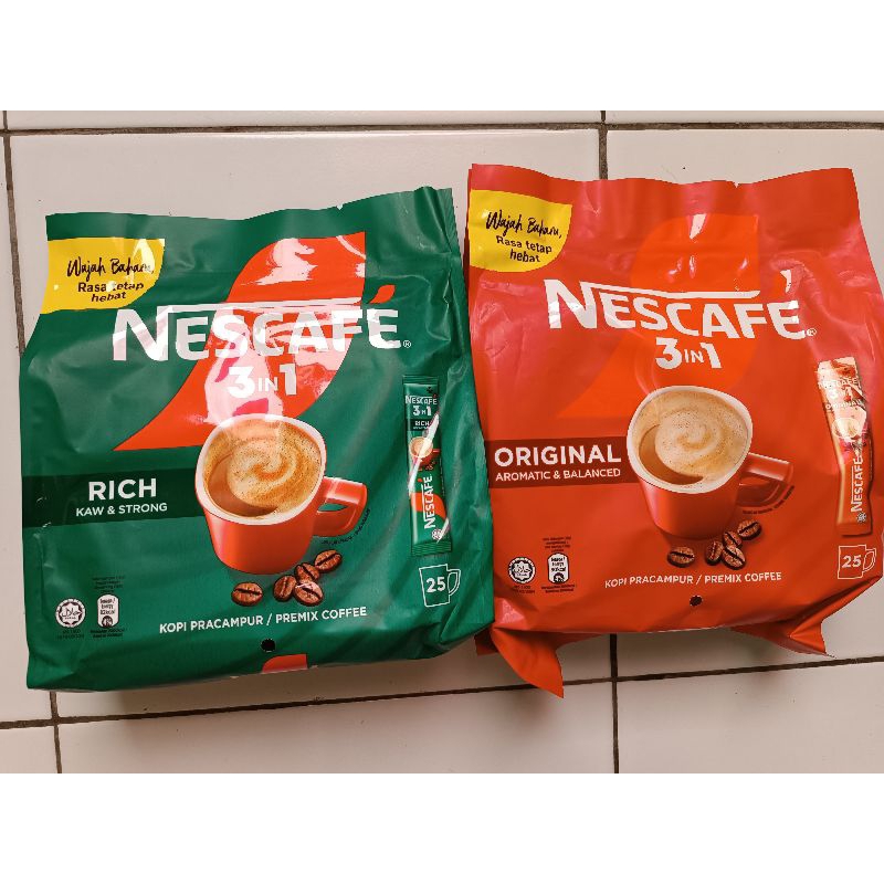 

Nescafe 3in1 Coffee Malaysia Rich / Nescafe Malaysia / Kopi Malaysia