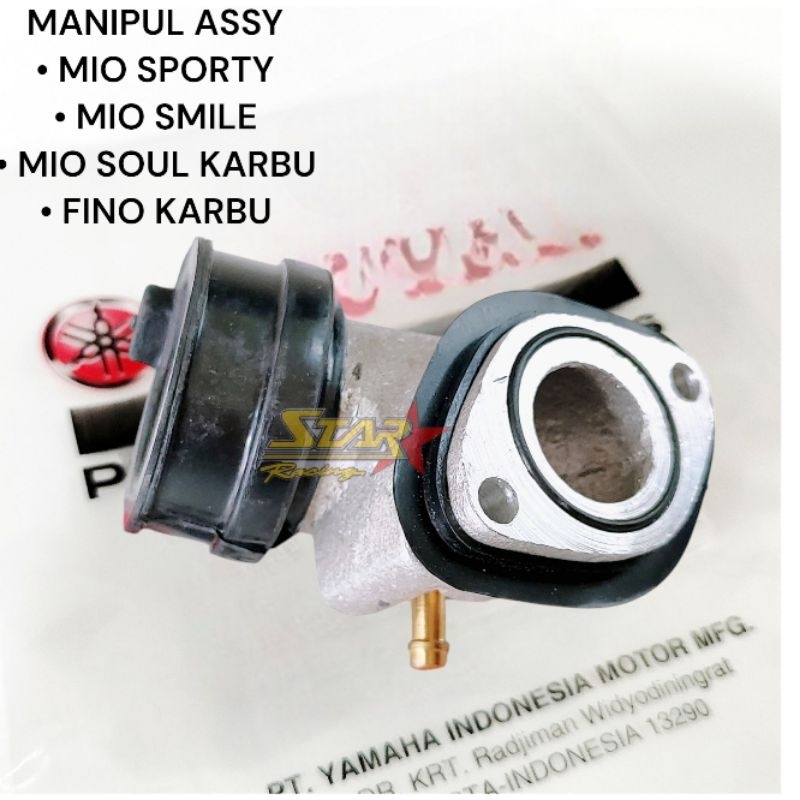 INTAKE MANIPOL MIO KARBU MIO SOUL FINO JUPITER Z , INTAKE MANIPUL PE PWK PWL  24 26 28 30
