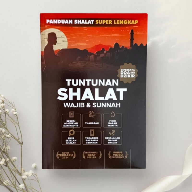 Buku TUNTUNAN SHALAT WAJIB & SUNNAH Diperkaya Doa & Dzikir ust Adi Hidayat - Panduan Shalat Terlengk
