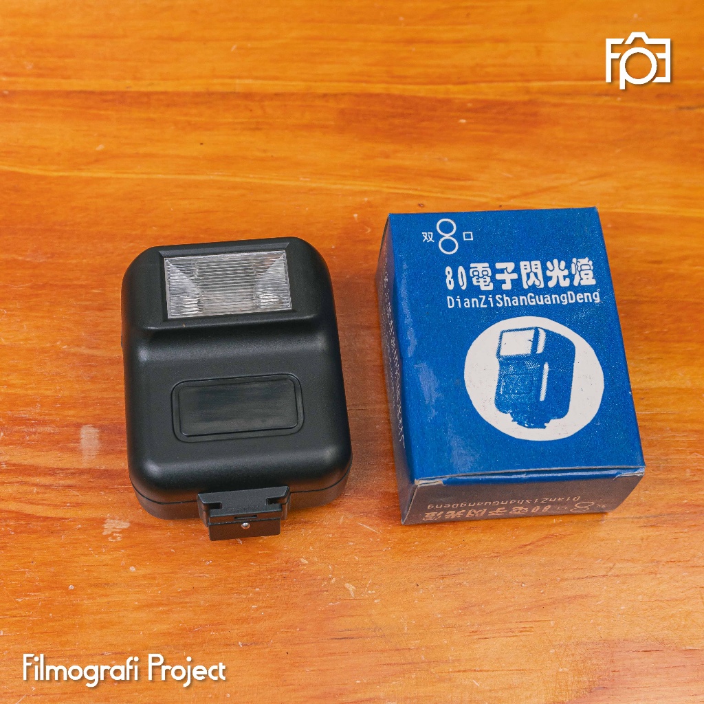 Dianzi Mini Flash | New Old Stock - Flash Eksternal Kamera Analog 35mm Fujica M1 dll