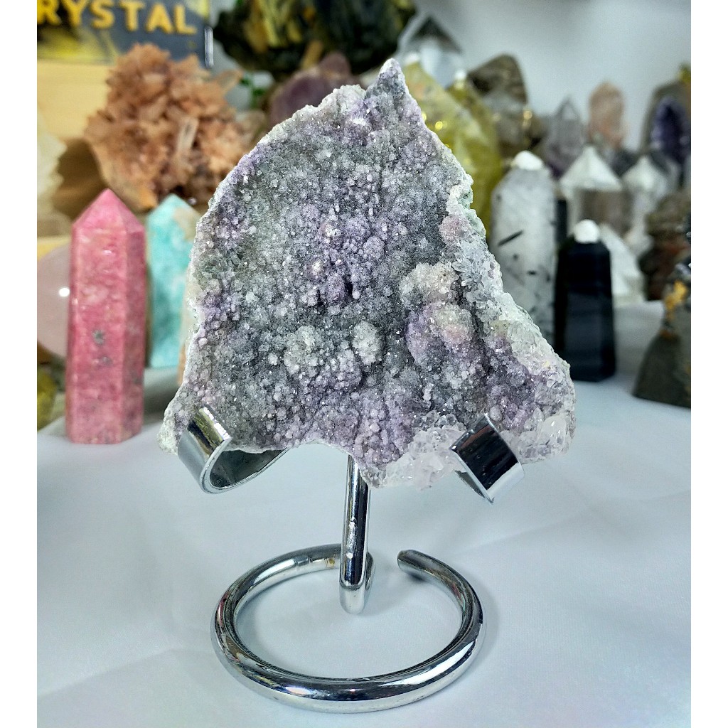 Natural Amethyst Zeolite Raw S