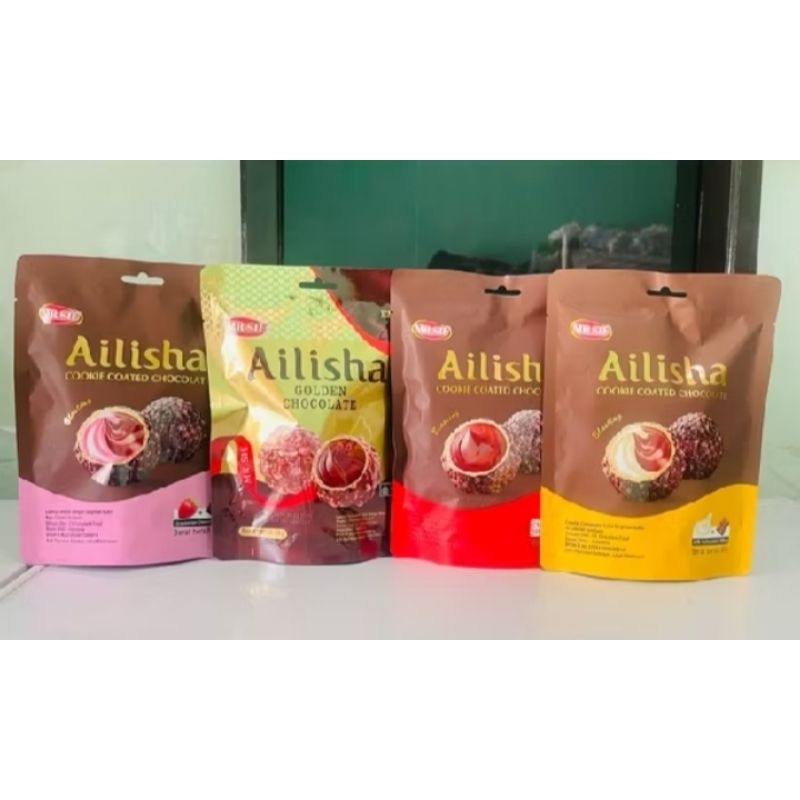 

Ailisha cookie coated chocolate