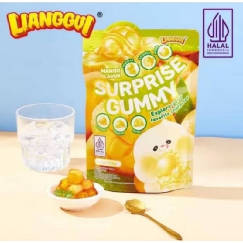 

LIANGGUI permen jelly lunak aneka rasa buah 108 gram