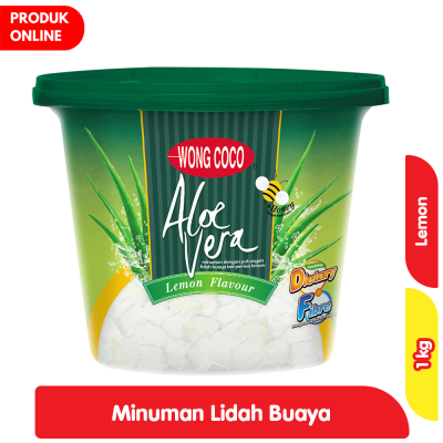

WONG COCO ALOE VERA CUBES LEMON CUP 1000g