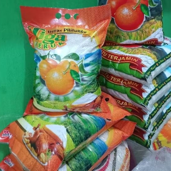 

Beras Tiga Jeruk 5kg