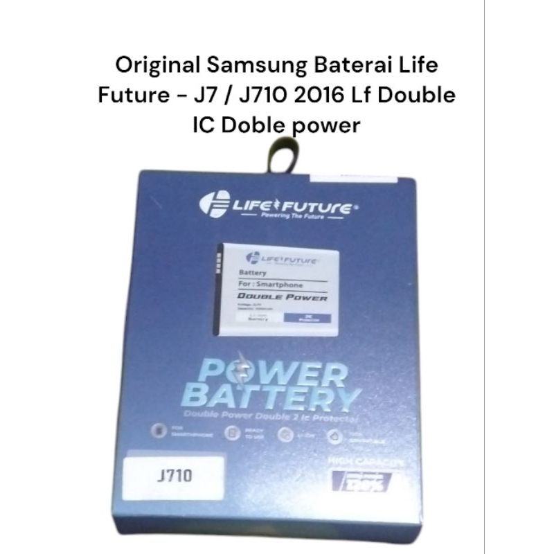 Original Samsung Baterai Life Future - J7 / J710 2016 Lf Double IC Doble power