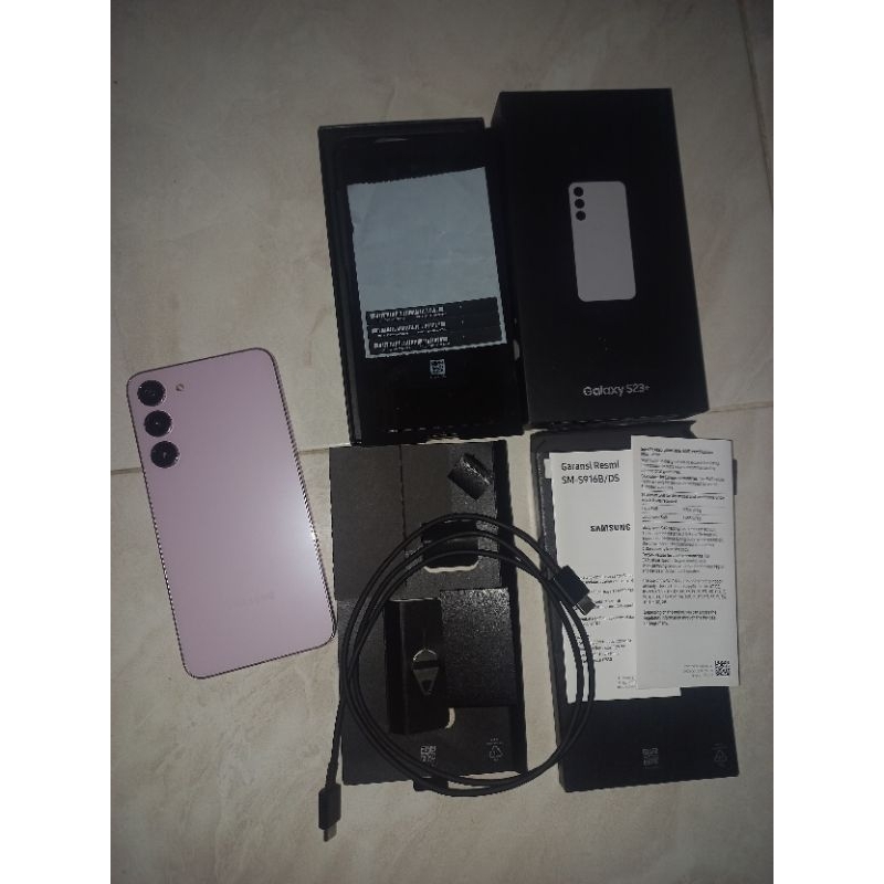 samsung S23 plus ram 8/256 second