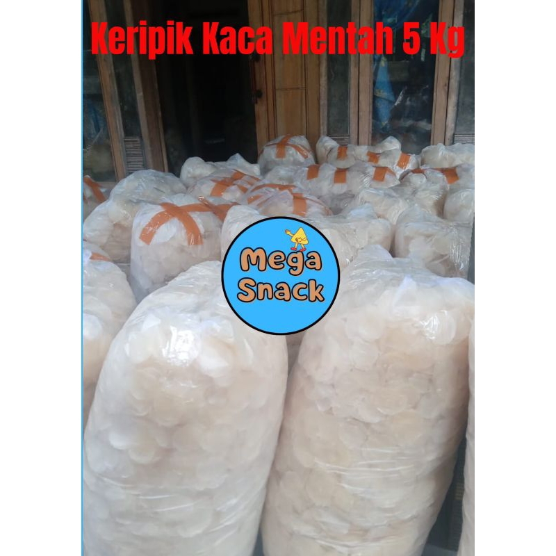 

kripca mentah 5 kg bening dan kering sip olah bisa COD