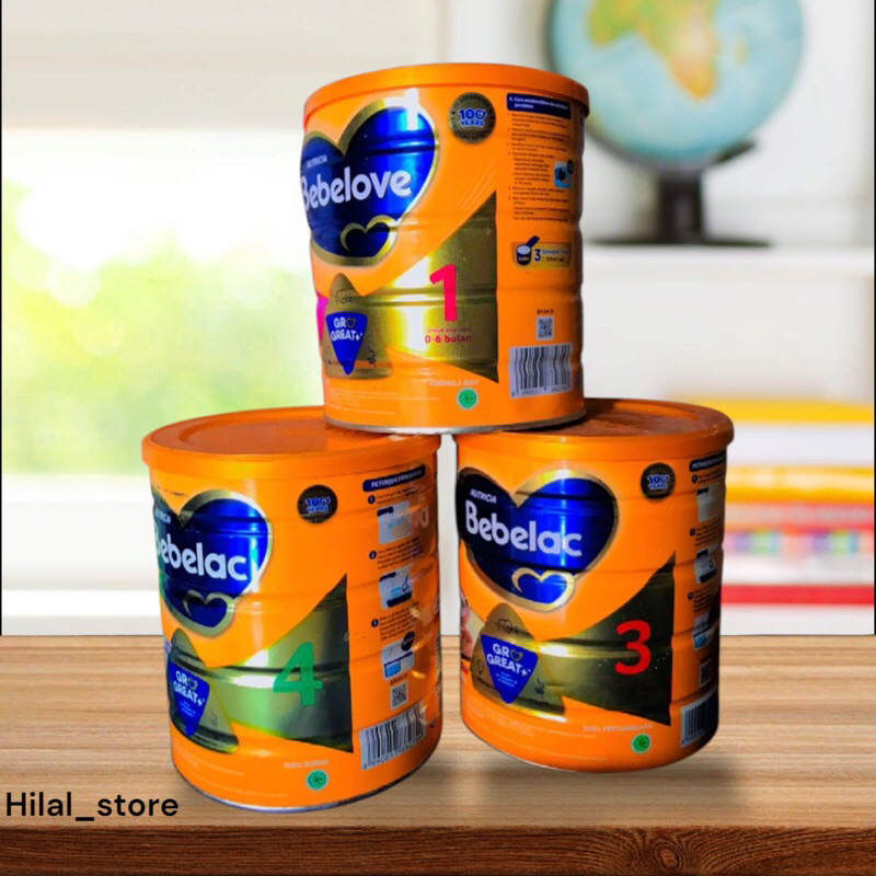 

BEBELAC 4 & 3 BEBELOVE 1 - Susu Pertumbuhan 800gr