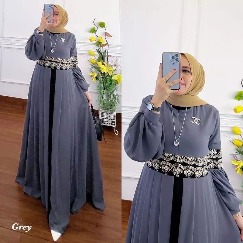 Aisha Gamis Dress Abu