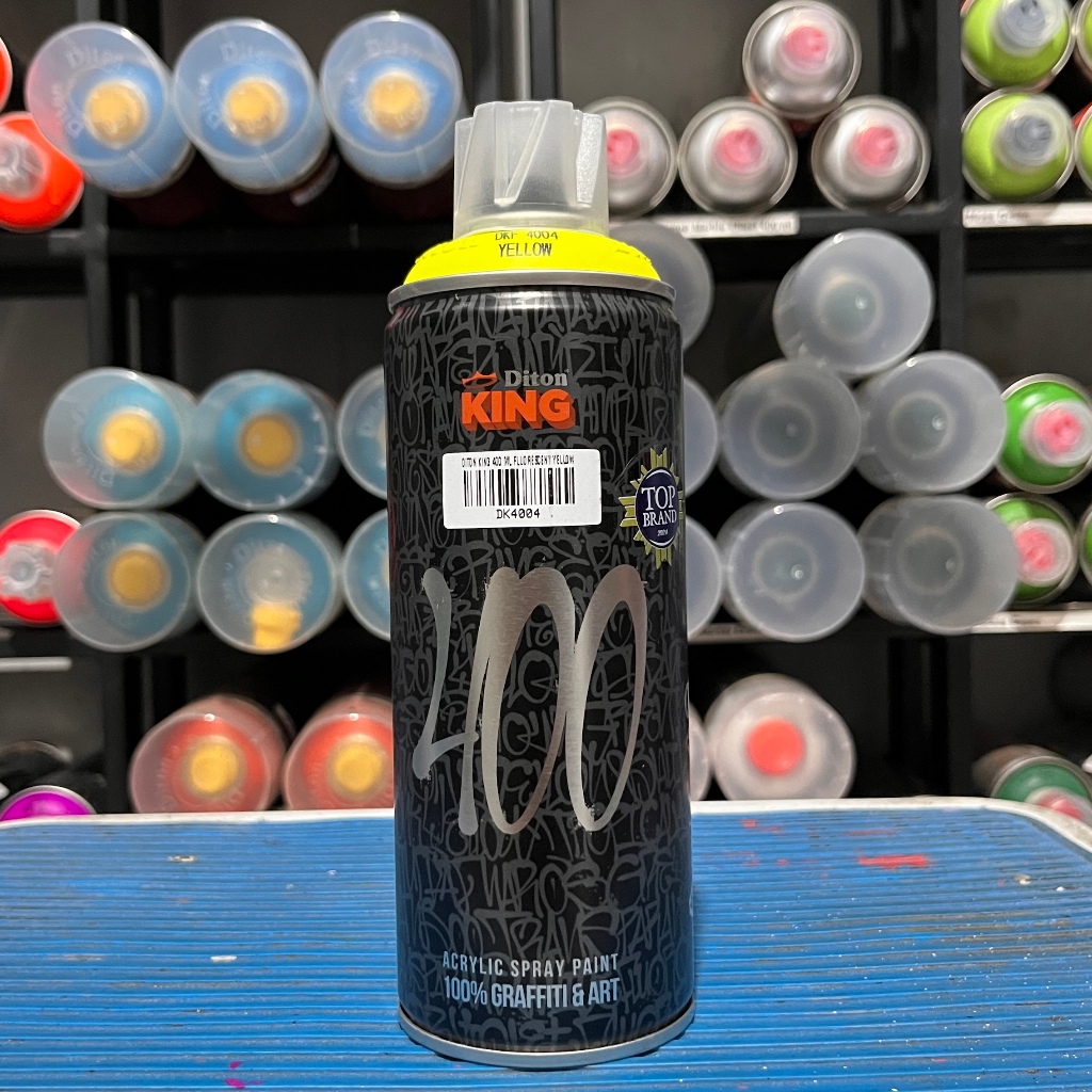 

Fluor Yellow - Diton King Fluorescent 400 ml - Spray Paint