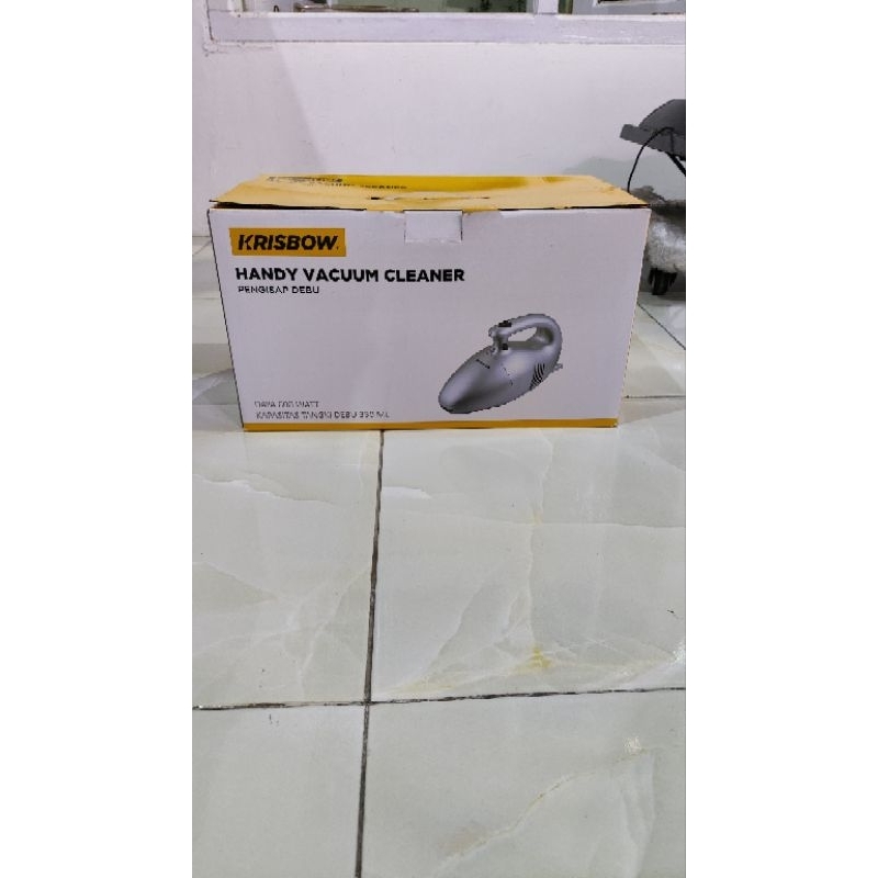Vacuum Cleaner Penghisap Debu Krisbow Turbo Tiger 600 Watt