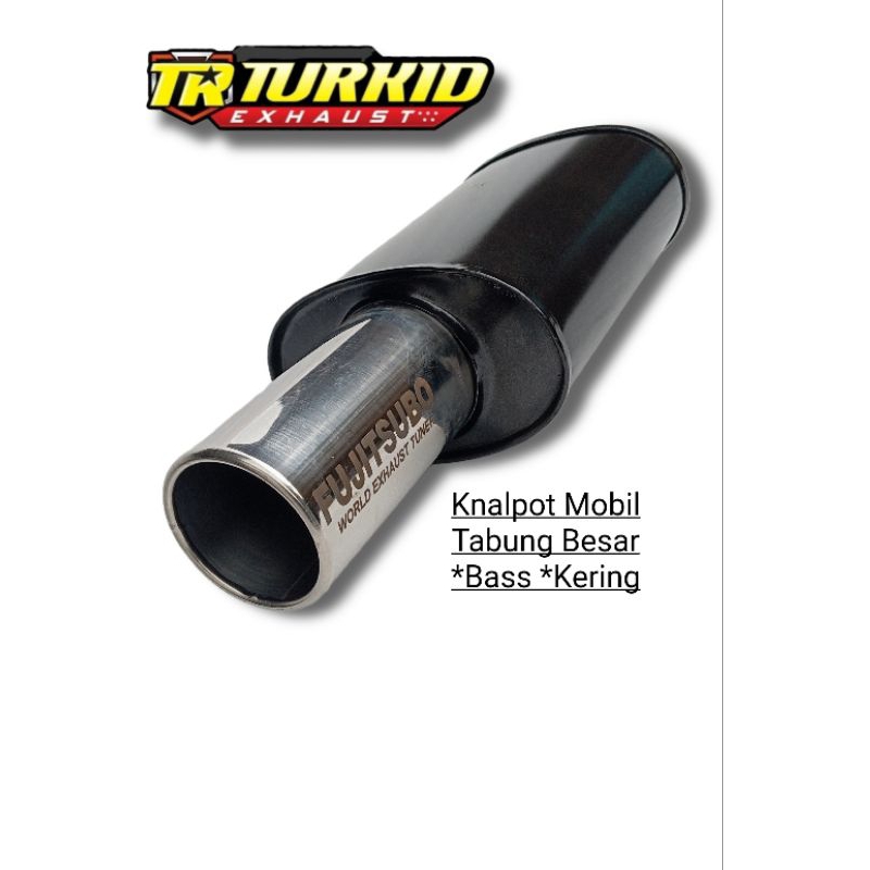 KNALPOT MOBIL FUJITSUBO Black Knalpot Mobil Kering GaharKnalpot Mobil Suara Gahar KeringKnalpot Mobi