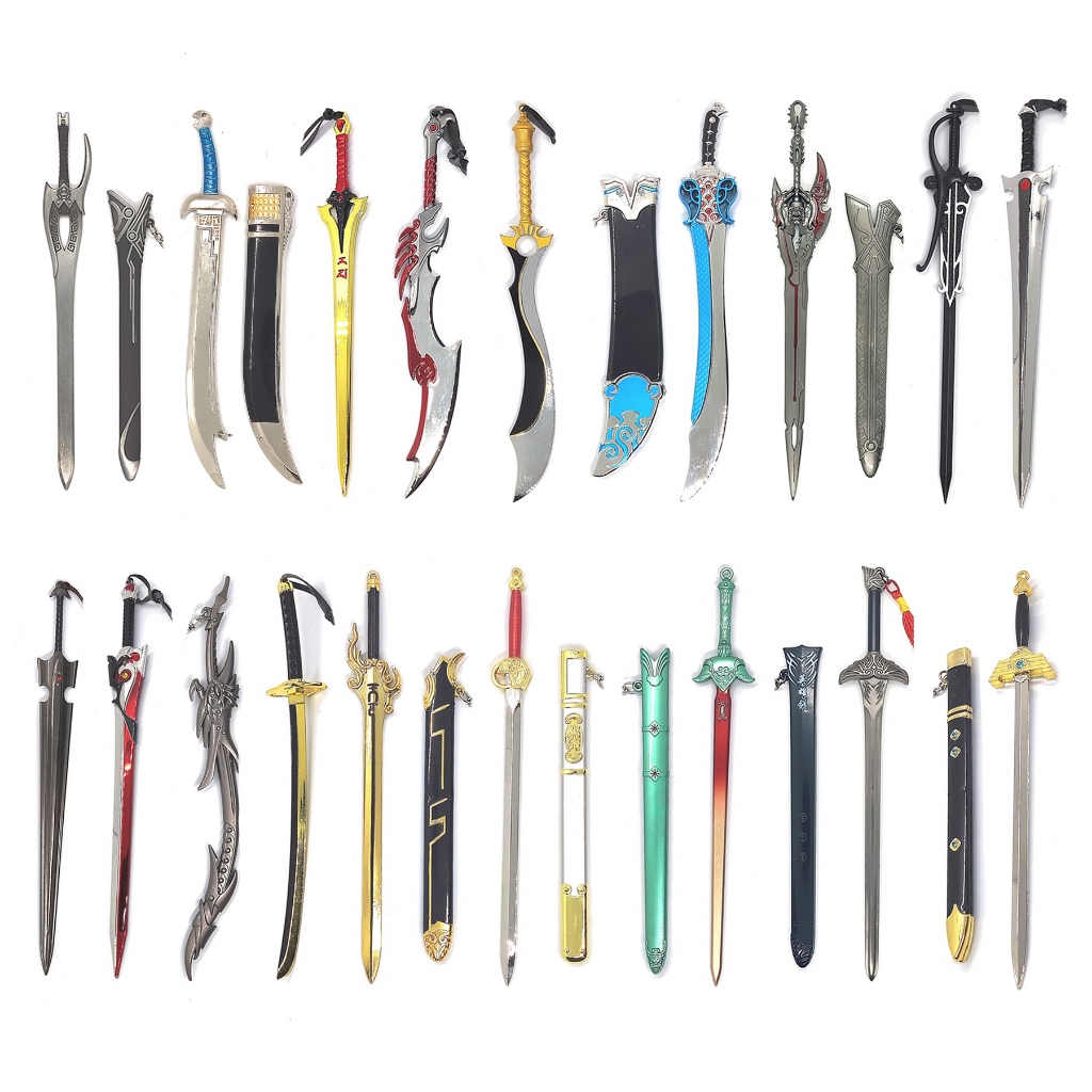 pajangan 22 cm pedang feng yun xue yin kuang dao